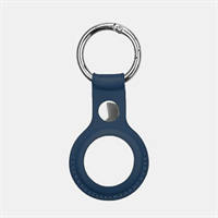 כיסוי לאייר טאג AirTag מחזיק מפתחות צבע כחול דמוי עור Target