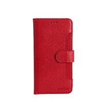 כיסוי ארנק איכותי לאייפון 14 פרו מקס PRO MAX צבע אדום Pouchino 