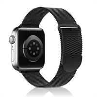 רצועת מתכת לשעון אפל Apple Watch 38/40/41 - צבע שחור Black