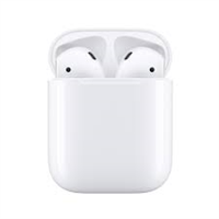 אוזניות אלחוטיות איירפודס אפל Apple Airpods 2 מקורי יבואן רשמי 