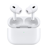 אוזניות אלחוטיות אפל איירפודס פרו Apple AirPods pro 2 תומך Magsafe חיבור USB-C מקורי יבואן רשמי